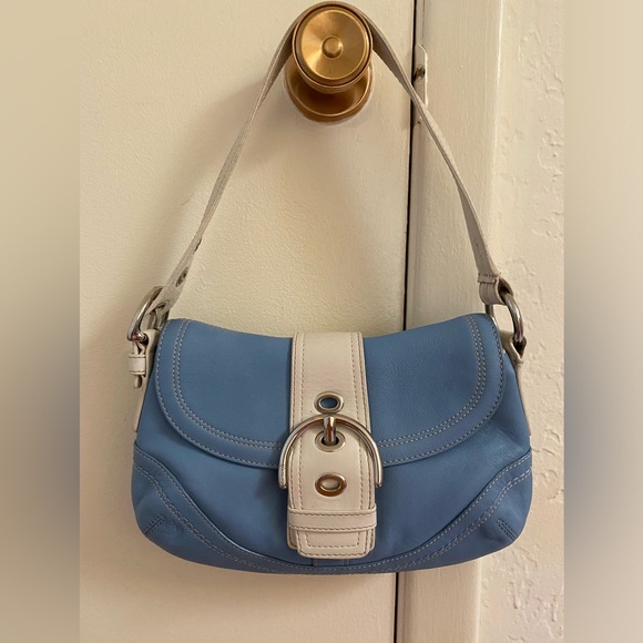 Coach Handbags - Coach Y2K Soho Shoulder Bag Blue